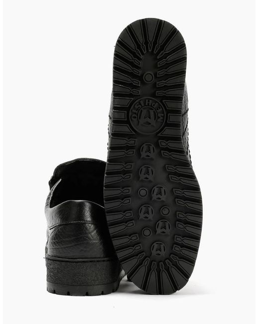 Mephisto Black Mamouth 714 Leather Shoes for men