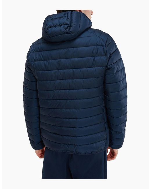 Ellesse Blue Lombardy Padded Jacket for men