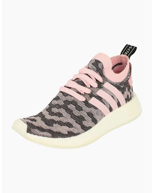 Adidas Pink Originals Nmd_R2 Pk Sneakers By9521