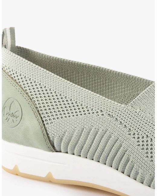 Rieker White L3053-52 Shoes
