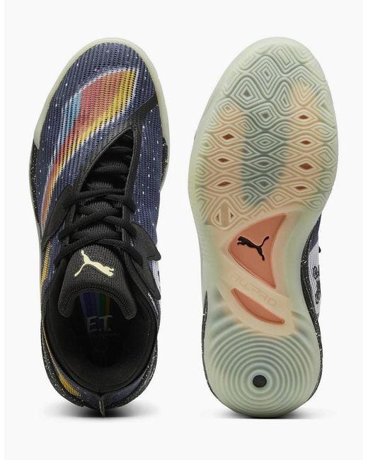 PUMA Blue All Pro Nitro 2 E.T. Basketball Trainers for men