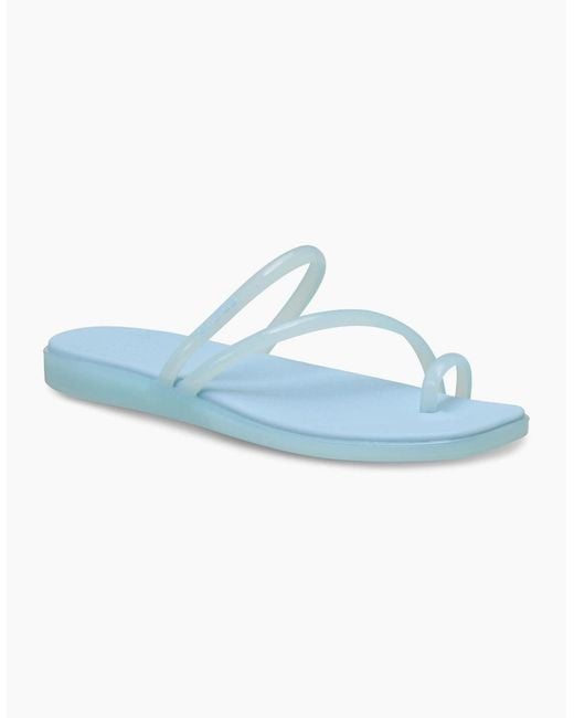 CROCSTM Blue Miami Jely Toe Loop Eva Sky Sandals