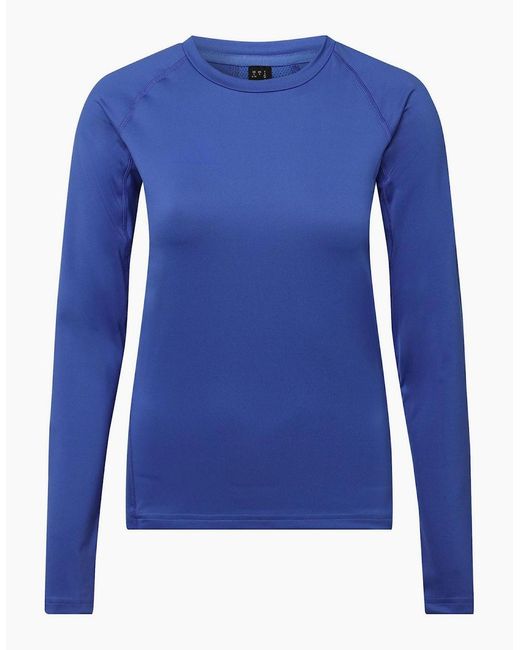 Adidas Blue Tf Ls Tee W