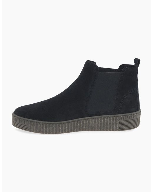 Gabor Black Lourdes Chelsea Boots