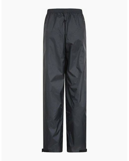Mountain Warehouse Blue Downpour Waterproof Trousers for men