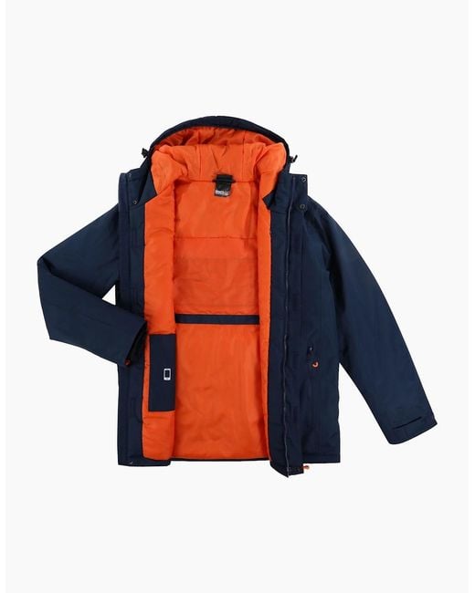 Regatta Blue Professional Heated Waterproof Jacket for men
