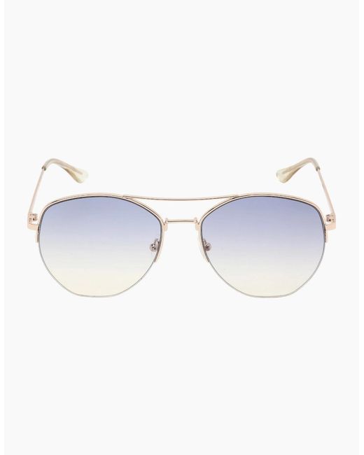 Calvin Klein Blue Gradient Lens Sunglasses