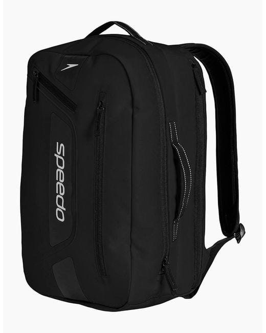 Speedo Black Logo Flexible 25L Bag