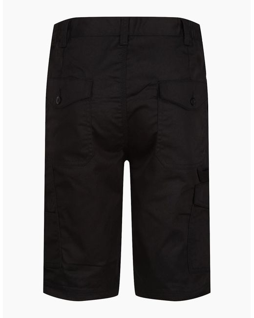 Regatta Black Pro Cargo Shorts for men