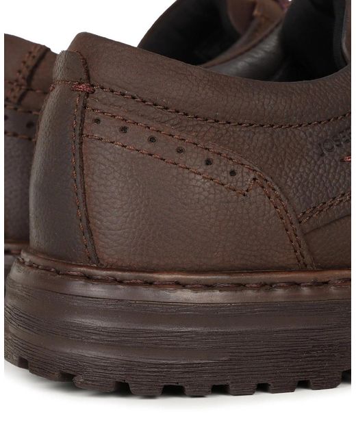 Josef Seibel Brown Erroll 50 Waterproof Shoes for men