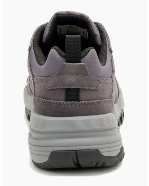 Caterpillar Gray Grapple Suede P726649 Tornado Shoes for men