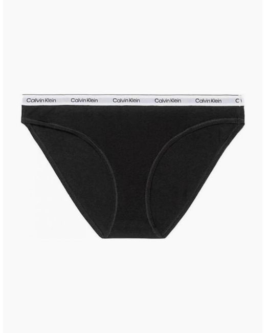 Calvin Klein Brown Modern Logo Bikini Brief