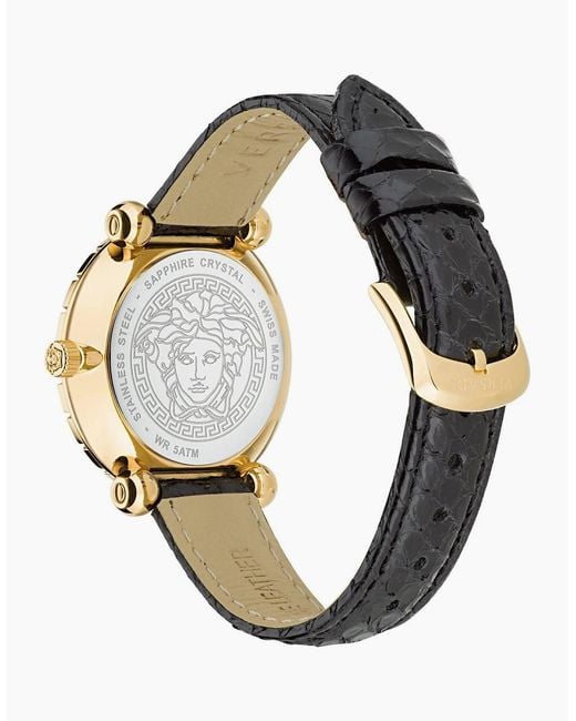 Versace Metallic Greca Twist Analogue Quartz Watch for men