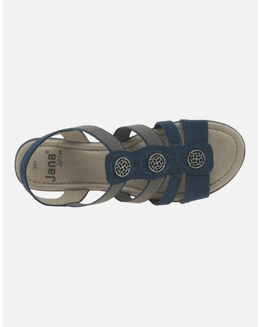 Softline Blue Kali Sandals