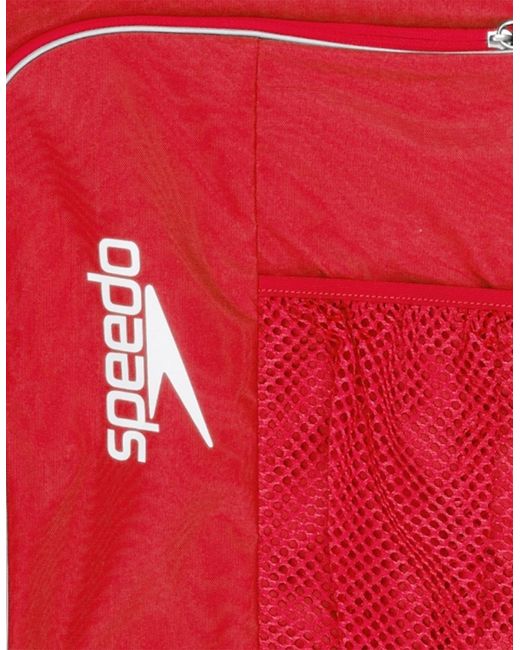 Speedo Red Mesh Ventilated Swim Bag