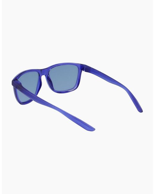 Nike Blue Ascent Square Sunglasses for men