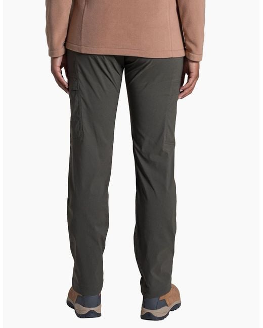 Craghoppers Gray Ladies Kiwi Pro Cargo Trousers