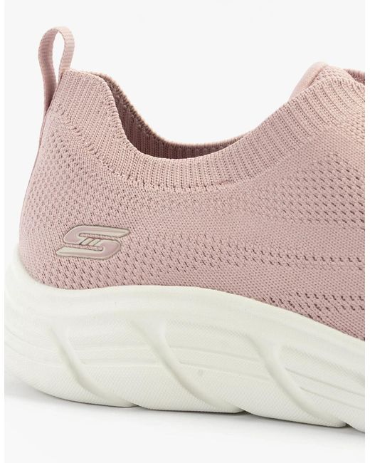 Skechers Pink 117591/Blsh Bobs Bflex Lo-Graceful Stride Trainers Blush