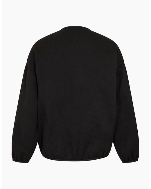 Fear Of God Black Crew Sweatshirt for men
