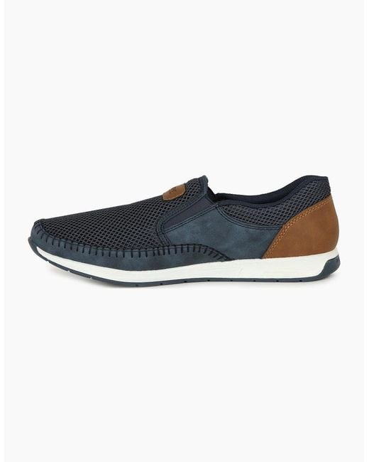 Rieker Blue Mantle Shoes for men
