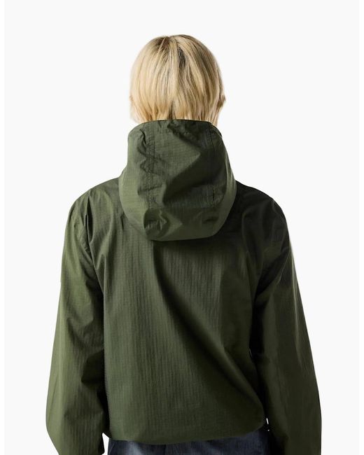 Hunter Green Packable Rain Adults Rain Jacket
