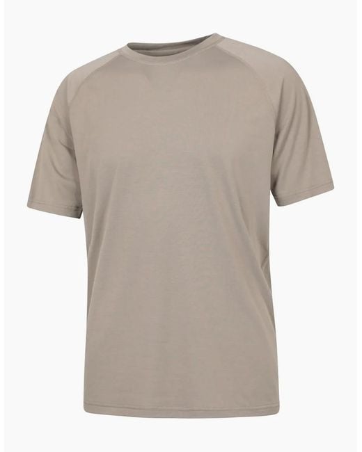 Mountain Warehouse Gray Quick Dry T-Shirt for men