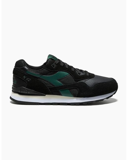 Diadora Black N.92 Advance Trainers for men