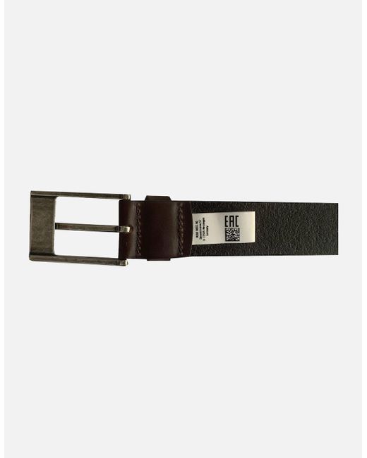 Boss Black Simo-R Dark Leather Belt for men