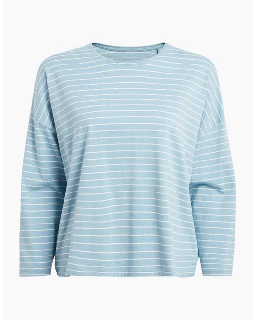 Craghoppers Blue Ladies Kielder Drop Shoulder T-Shirt