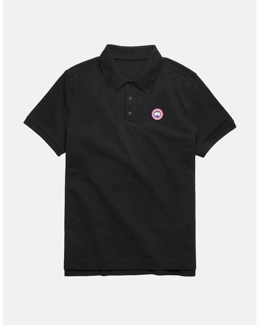 Canada Goose Black Beckley Polo for men