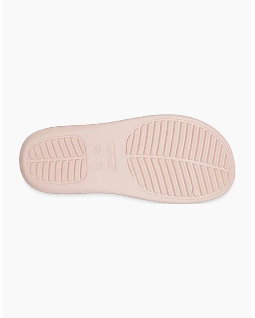 CROCSTM Pink Getaway Platform H-Strap Mules