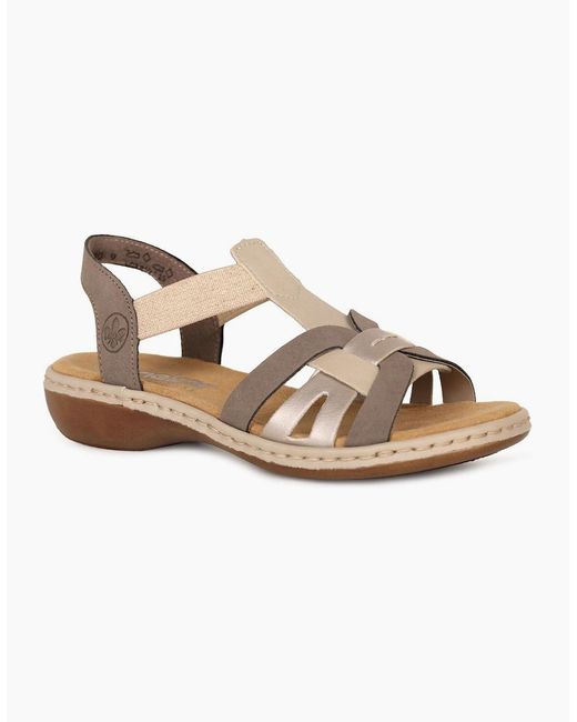 Rieker Multicolor Globe Sandals