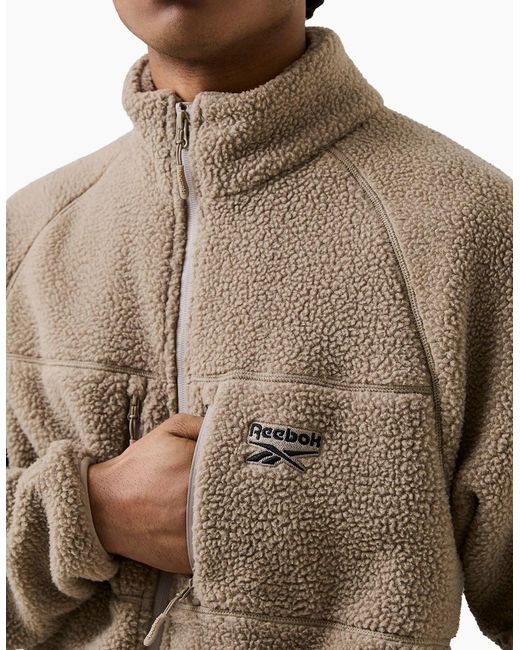 Reebok Brown Holworth Fleece for men