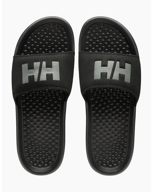 Helly Hansen Black Sport H/H Slide Synthetic /Gunmetal Slides