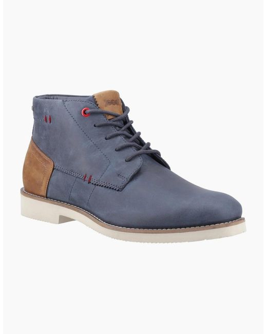 Pod Blue Aries Chukka Boots for men