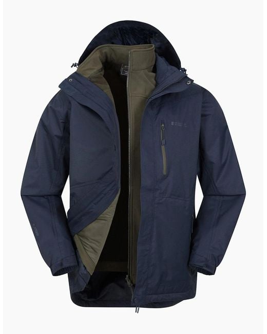 Mountain Warehouse Blue Bracken Extreme 3 for men