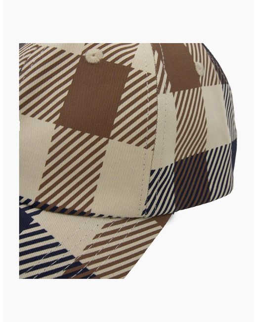 Aquascutum Natural Macro Iconic Baseball Cap 30 for men