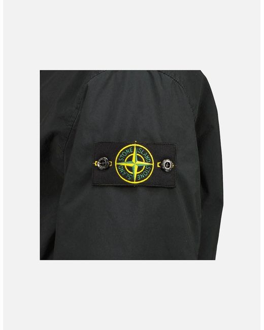 Stone Island Black Light Compact Touch Poly-Tc Jacket for men