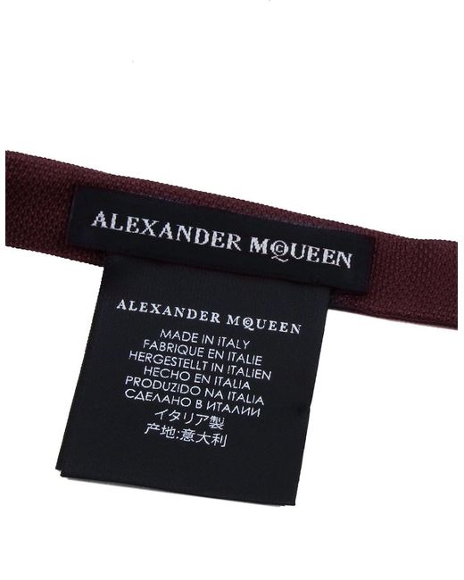 McQueen Brown Bow Tie for men