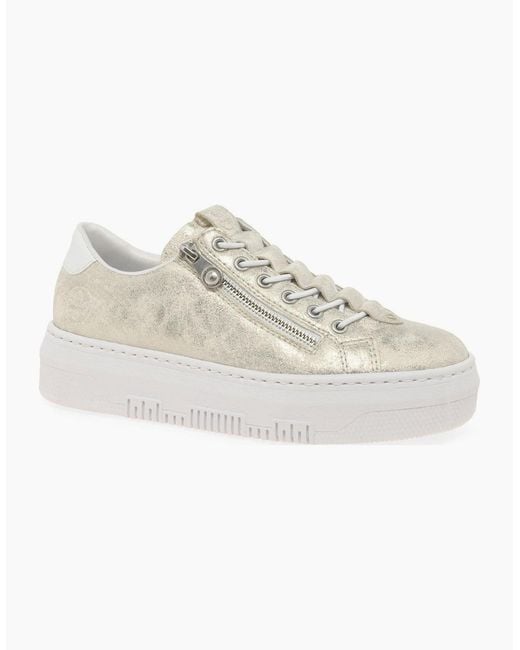 Rieker White Fascinate Trainers