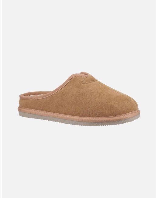 Hush Puppies Brown Conrad Slippers for men