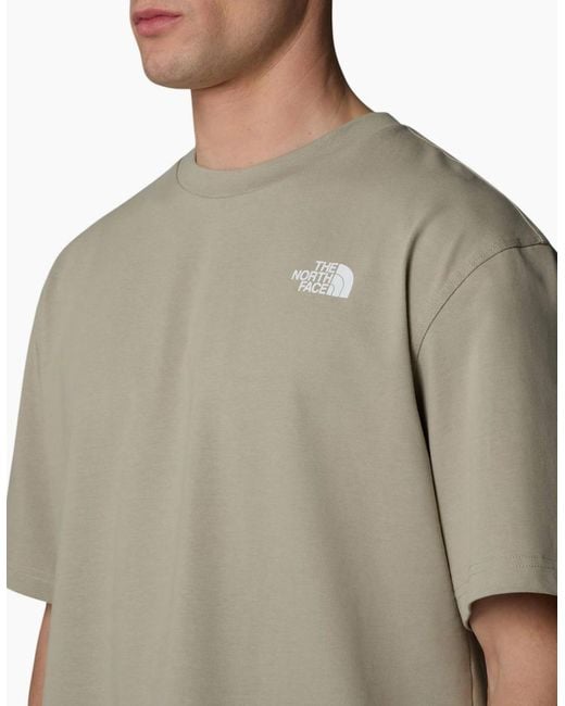 The North Face Multicolor T Shirts Nse Oversized Crew Neck Short Sleeve Cotton for men