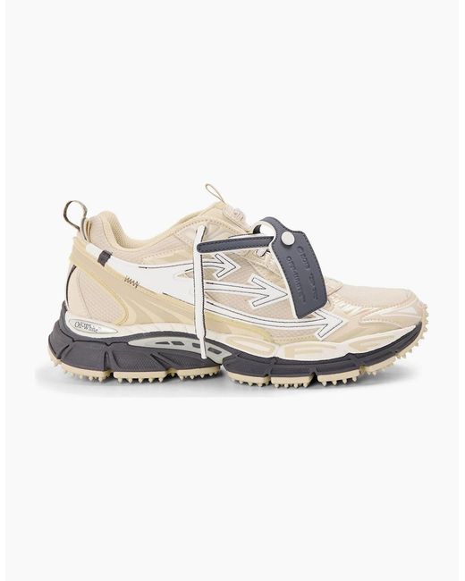Off-White c/o Virgil Abloh White Be Right Back Retro Inspired Comfort Sneakers