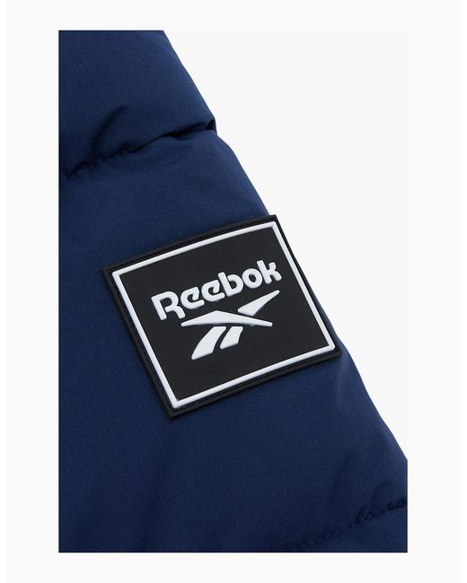 Reebok Blue Rb1567 Stretch Puffer Jacket for men