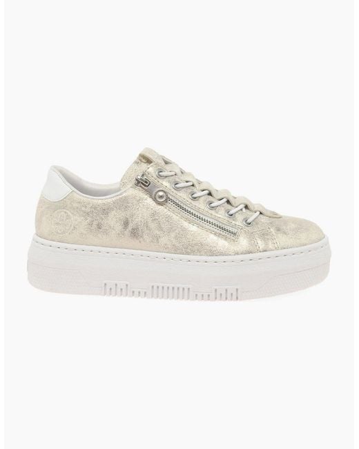 Rieker White Fascinate Trainers