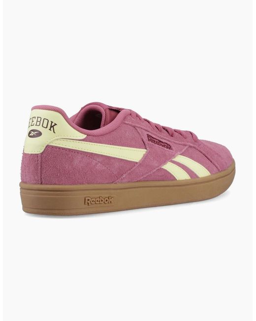 Reebok Court Retro Textile Studiopink/Yel/Haze/Blkcherry Trainers