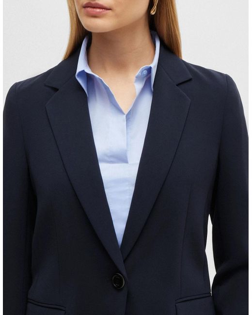 Boss Blue Jocalua8 Relaxed-Fit Blazer