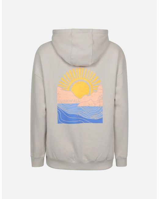 Mountain Warehouse White Ladies Cornwall Relaxed Fit Hoodie