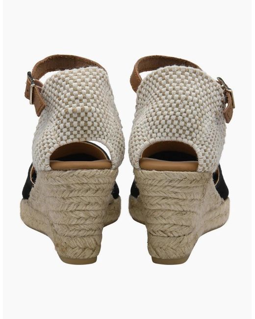 Ravel Metallic Burrill Espadrille Wedges