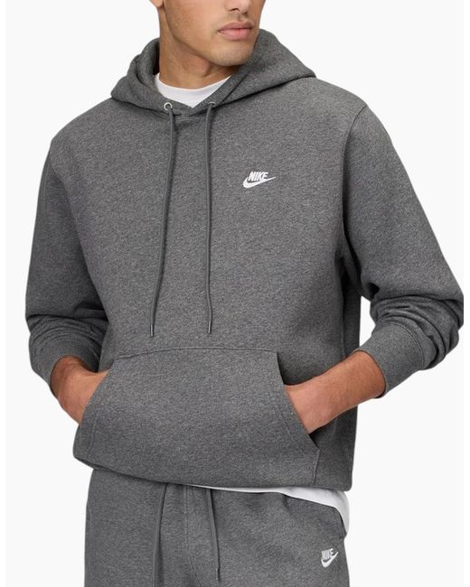 Nike Black Club Fleece Tracksuit Set Hoodie And Joggers Sportswear for men